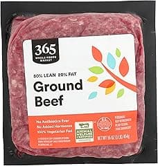 365 by Whole Foods Market Ground Beef 80% Lean/20% Fat, 16 OZ — product image 4