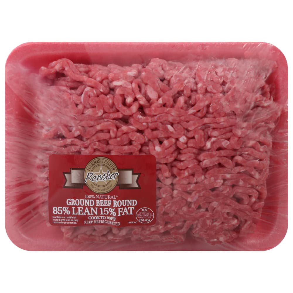 Harris Teeter Rancher 85/15 Ground Beef Round — product image 4