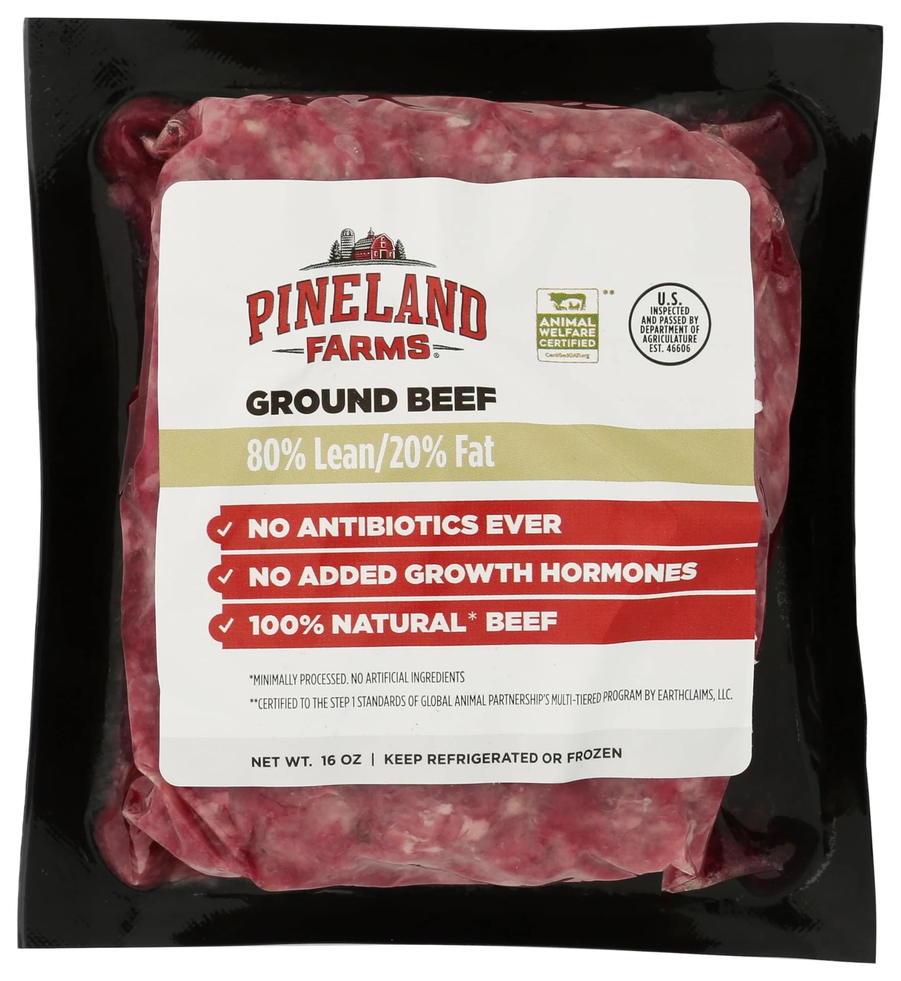 Pineland Farms Natural Meats Ground Beef 80/20 — product image 1