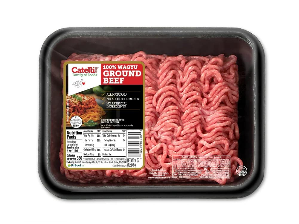 Catelli 100% Wagyu Ground Beef, 16 oz — product image 1