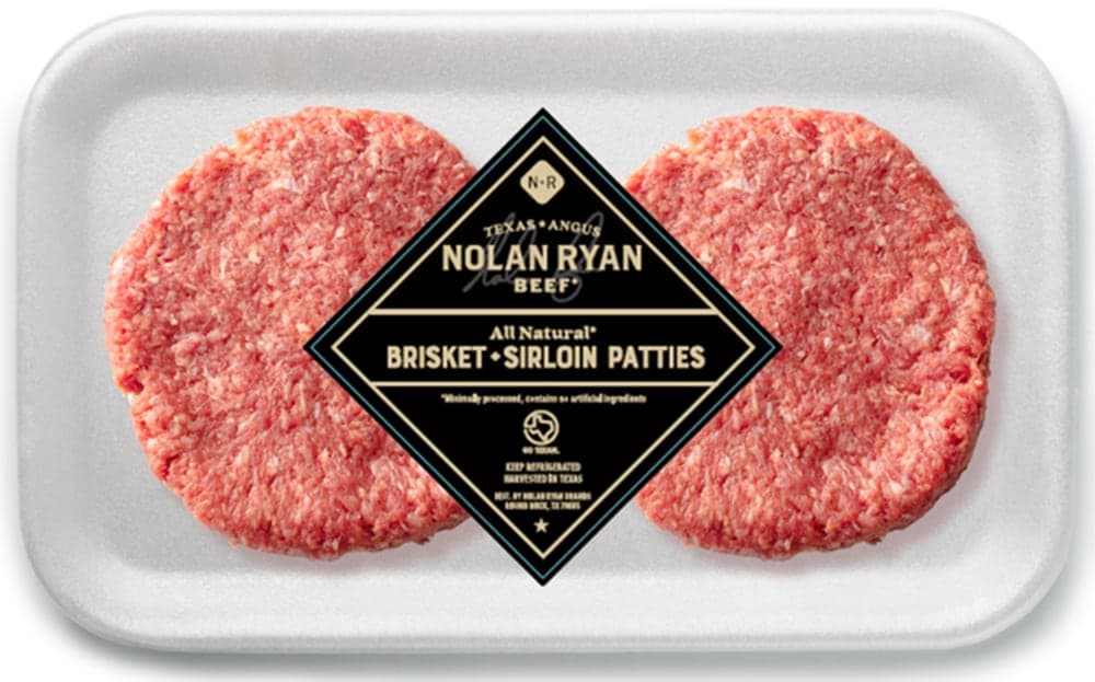 Nolan Ryan Beef 80/20 Fresh Ground Brisket Sirloin Patty — product image 1