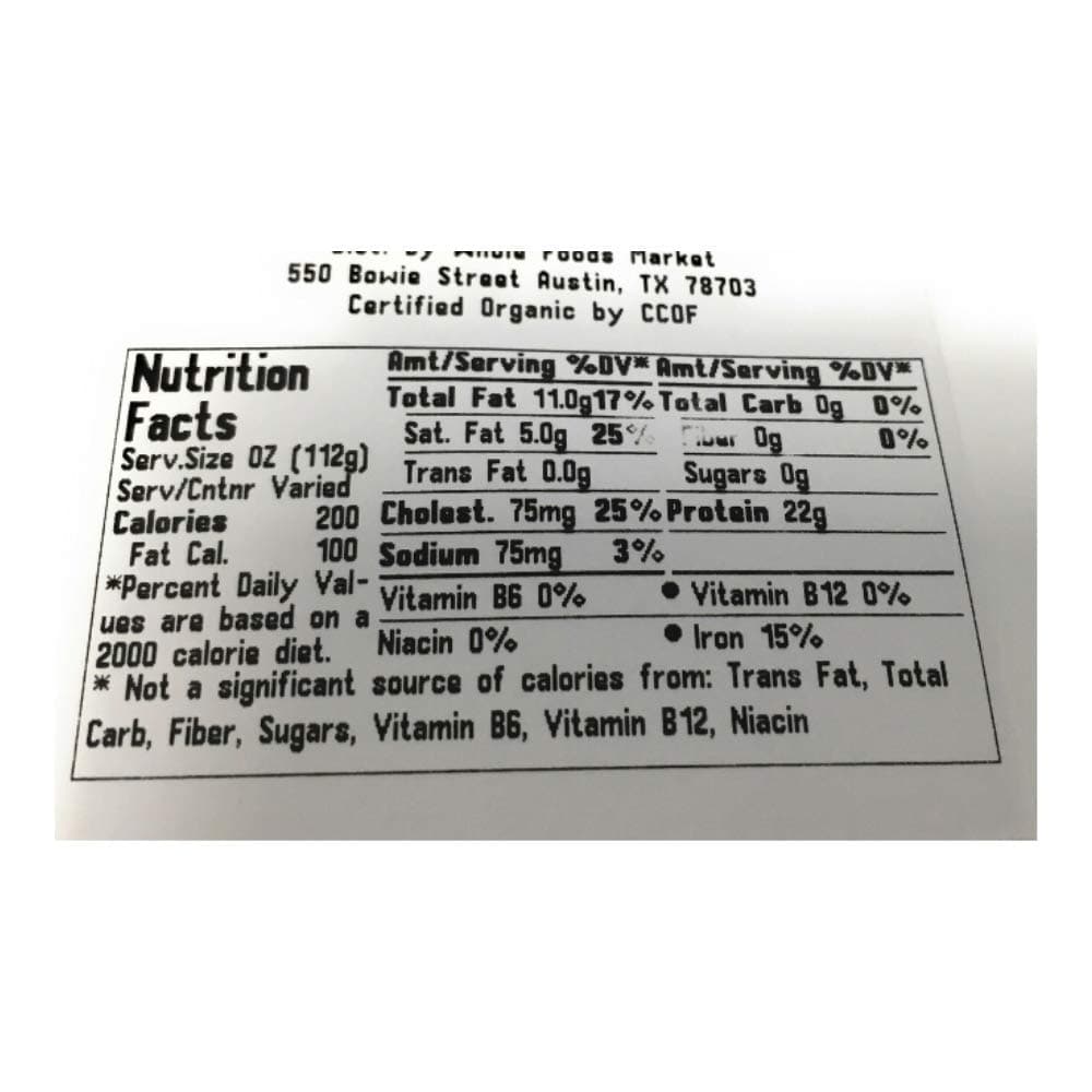 Organic Ground Beef 93% Lean/ 07% Fat — product image 2