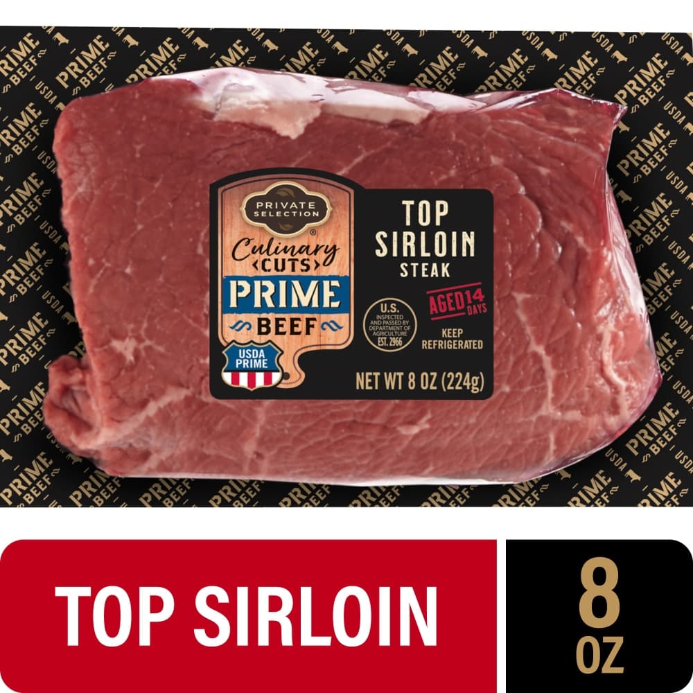 Private Selection® Culinary Cuts USDA Prime Beef Top Sirloin Steak — product image 2