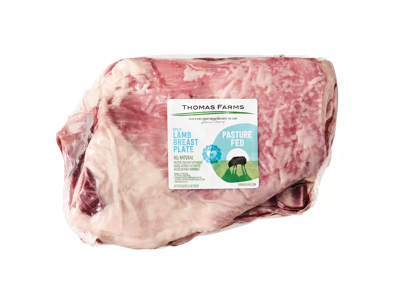 Never Any! / Thomas Farms Split Lamb Breast Plate — product image 1