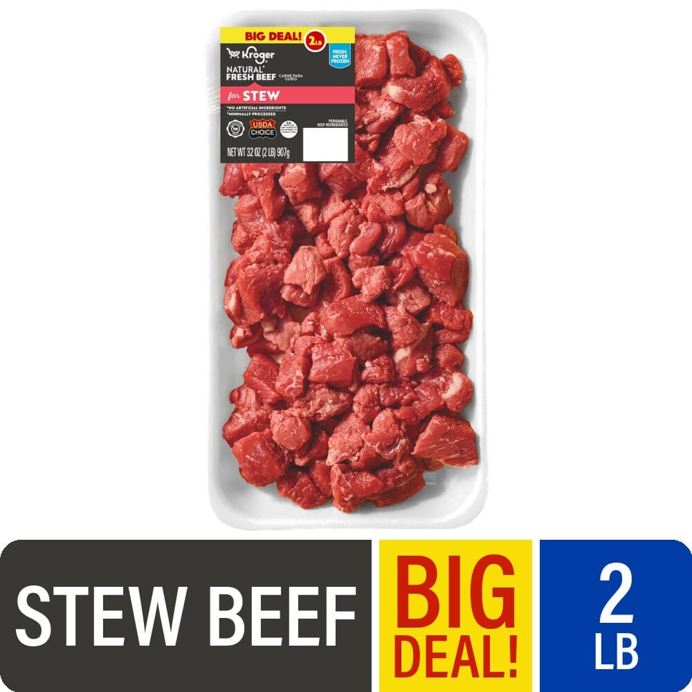 Kroger Natural Fresh Choice Beef for Stew BIG DEAL — product image 2