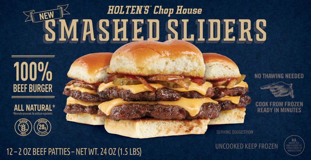 Holten’s Chophouse 100% Beef Smashed Sliders — product image 3