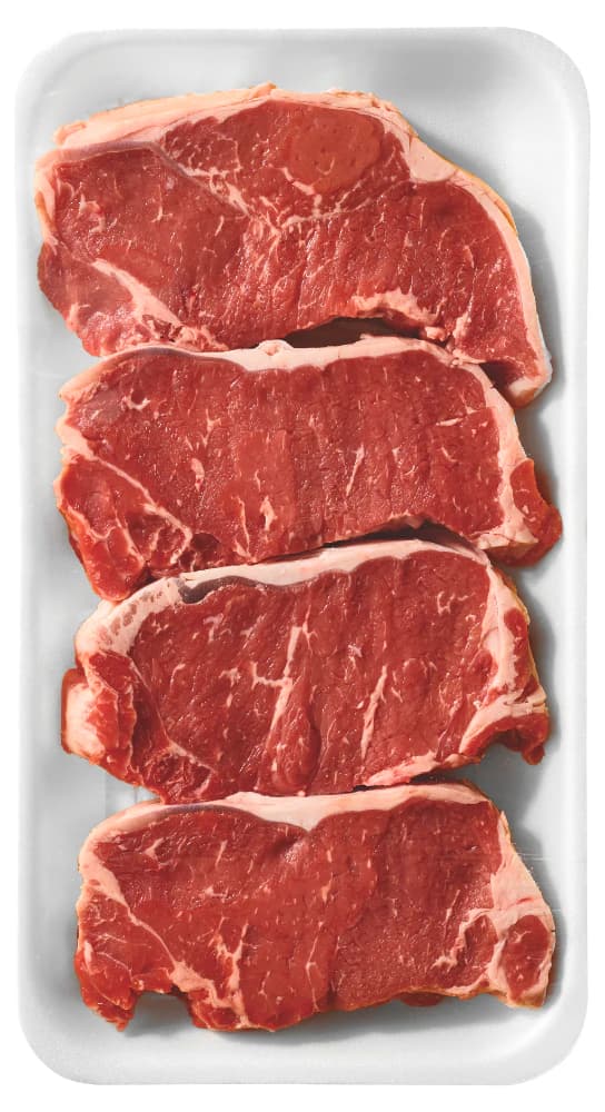 Kroger® Beef Choice New York Strip Steak Boneless Family Pack — product image 2