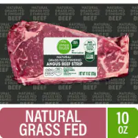 Simple Truth® Natural Grass Fed Angus Beef Strip Steak — product image 1