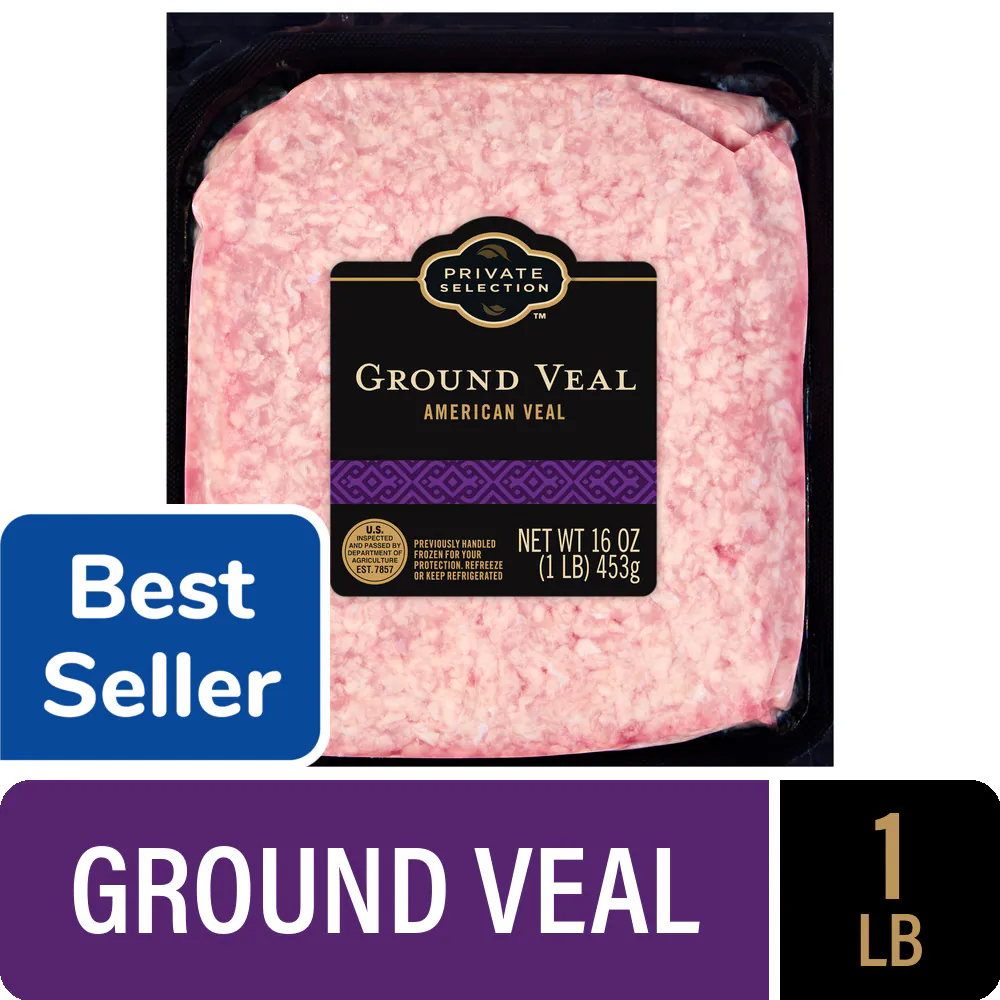 Private Selection Ground American Veal Pack 1 LB — product image 1