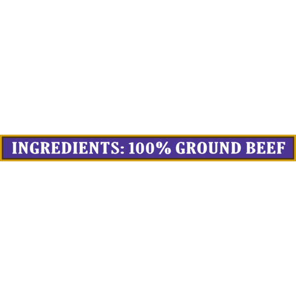 Ruler National Beef Ground Beef 73/27, 3 lb Roll — product image 2
