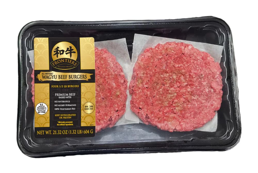 Frontiere Natural Meats Wagyu Beef Patties — product image 2