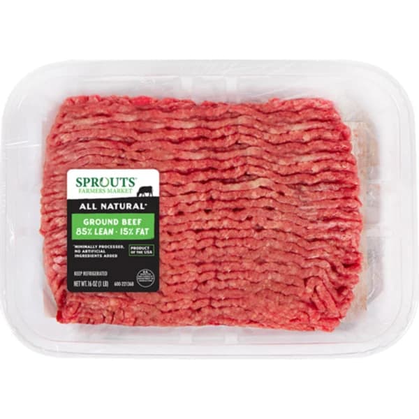 Sprouts 85% Lean Fresh Ground Beef — product image 1