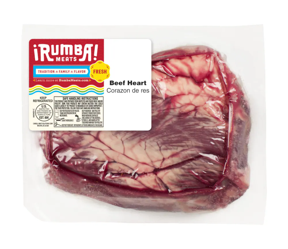 Rumba Meats Half Cut Beef Heart — product image 1