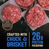 Private Selection® Chuck & Brisket Ground Beef Patties — product image 1