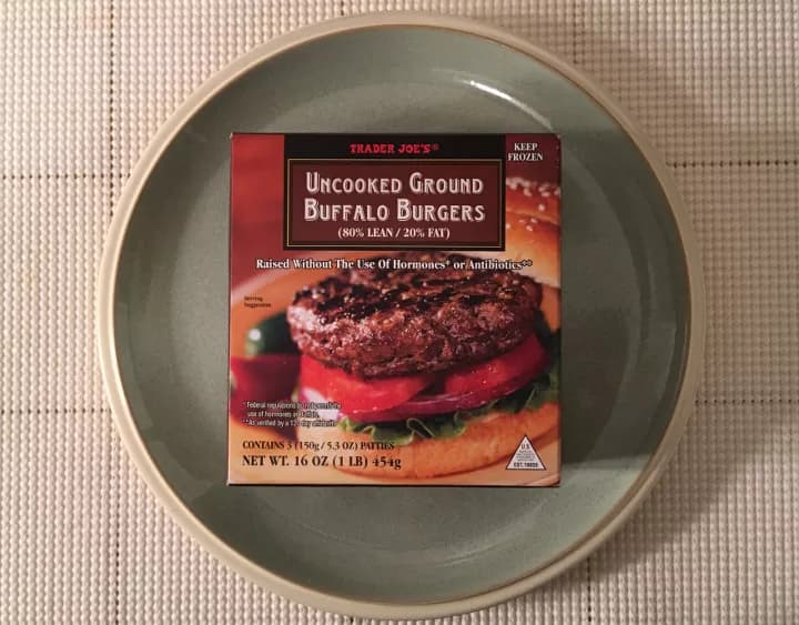 Uncooked Ground Buffalo Burgers — product image 1