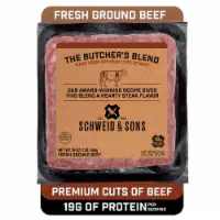Schweid & Sons The Butcher's Blend Ground Beef 1 lb Brick — product image 1