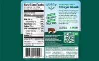 Verde® 100% Grass-Fed Organic Beef Ribeye Steak — product image 1
