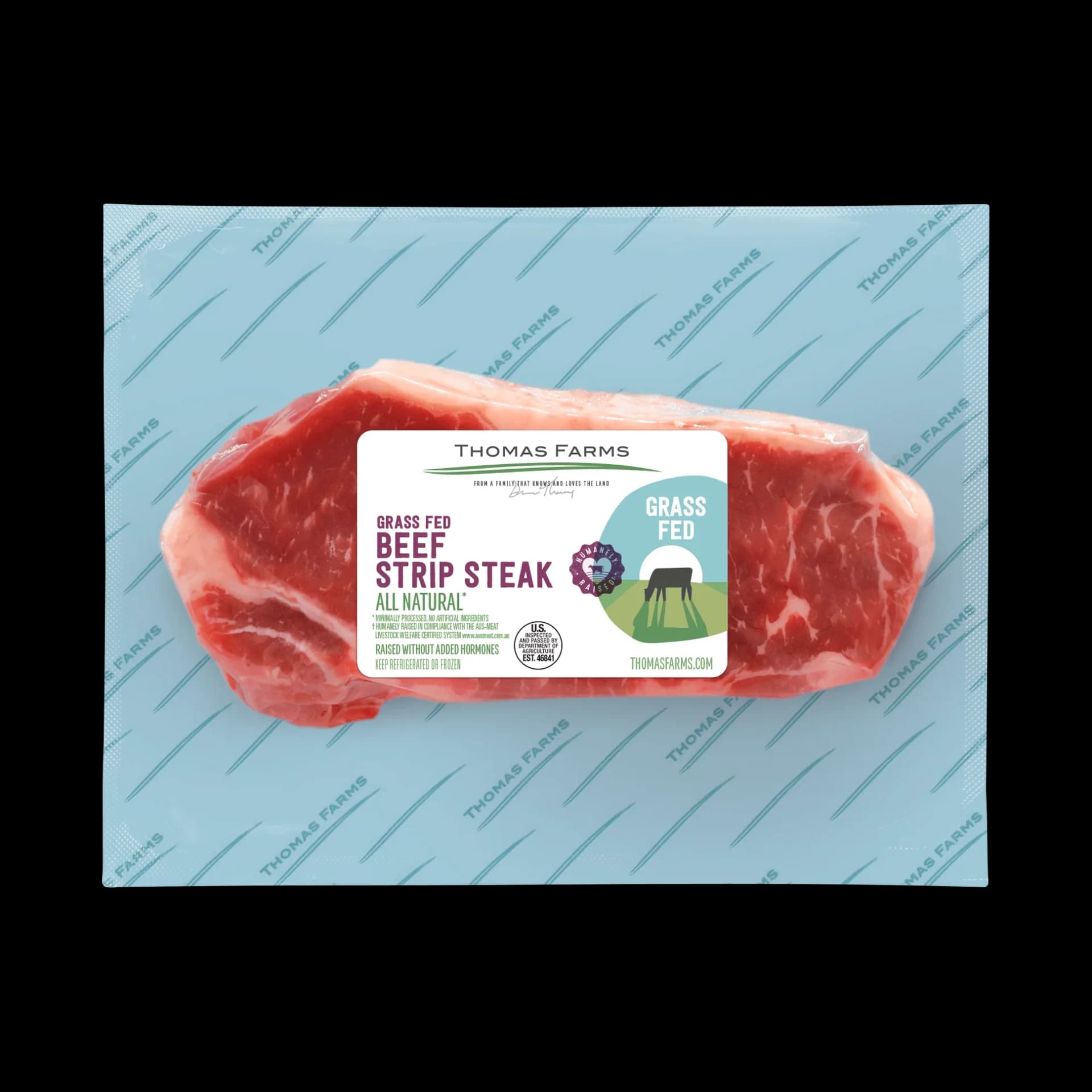 USDA Grass Fed Boneless New York Strip Steak, per lb — product image 2