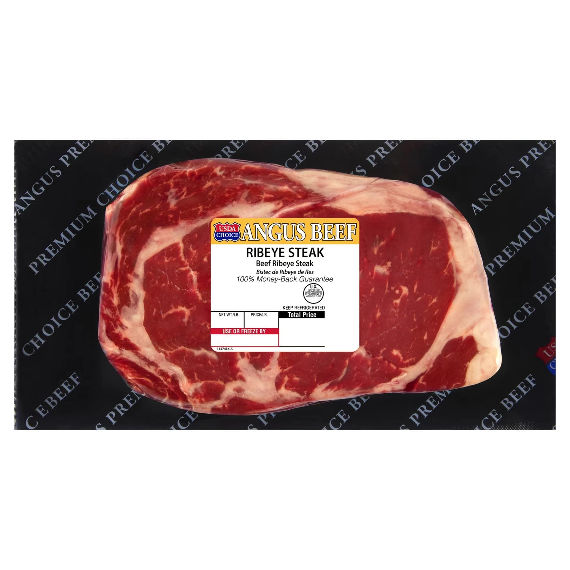 Ribeye Steak, Choice Angus Beef, 1 per Package, Fresh, 0.9 - 1.6 lb — product image 1