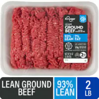 Kroger® 93/7 Ground Beef Tray 2 LB — product image 1