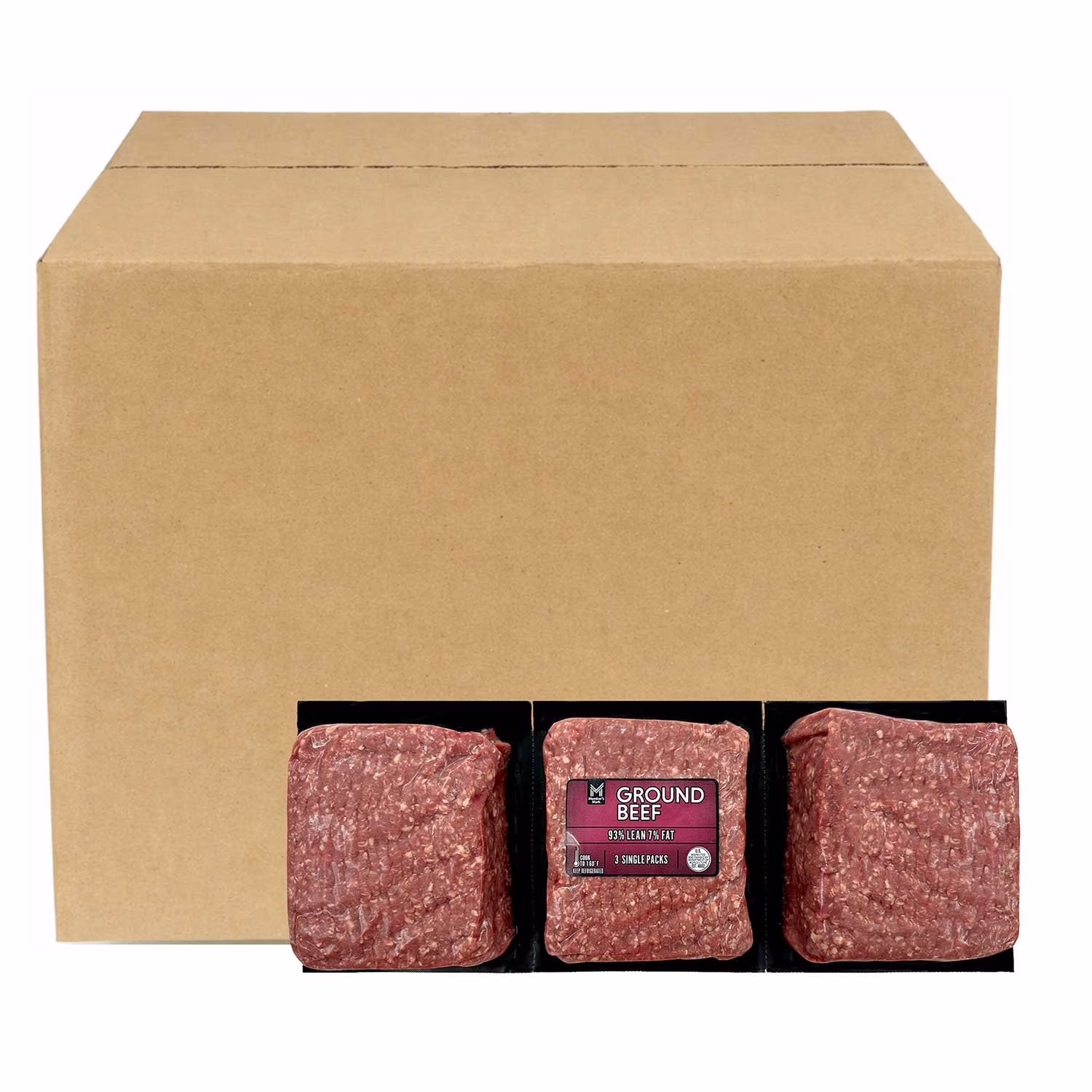 Member's Mark 93/7 Ground Beef, priced per pound — product image 3