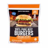 Kroger® 100% Pure Beef Quarter Pound Burgers — product image 1