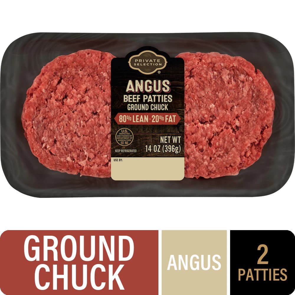 Private Selection® 80/20 Angus Ground Beef Chuck Patties — product image 2