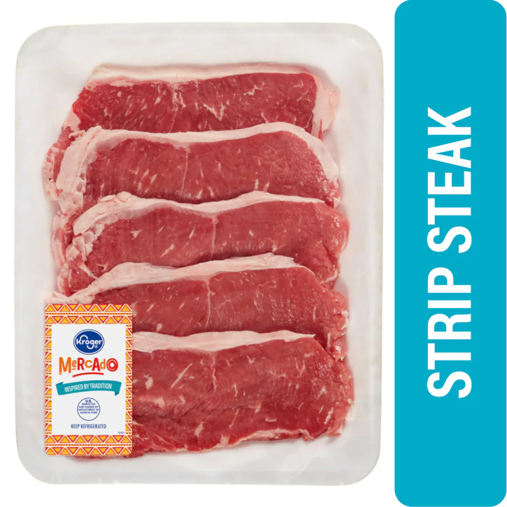 Kroger Mercado Thin Sliced Strip Steaks — product image 1