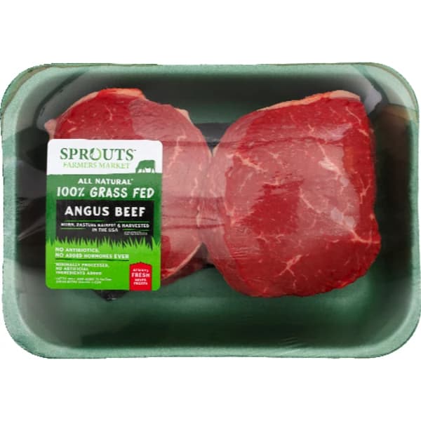 Sprouts Grass-Fed Fresh Boneless Angus Beef Top Sirloin Steak — product image 1