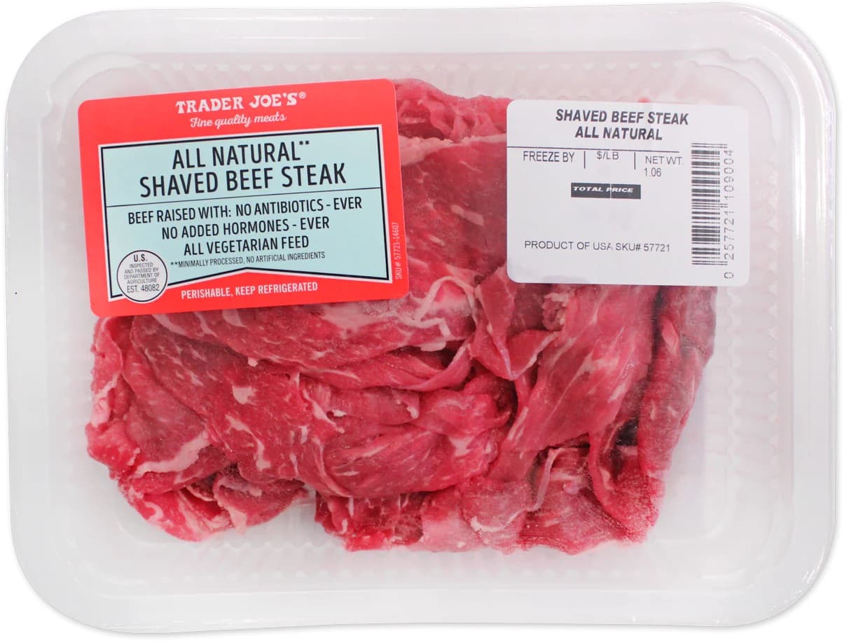 All Natural Shaved Beef Steak — product image 1