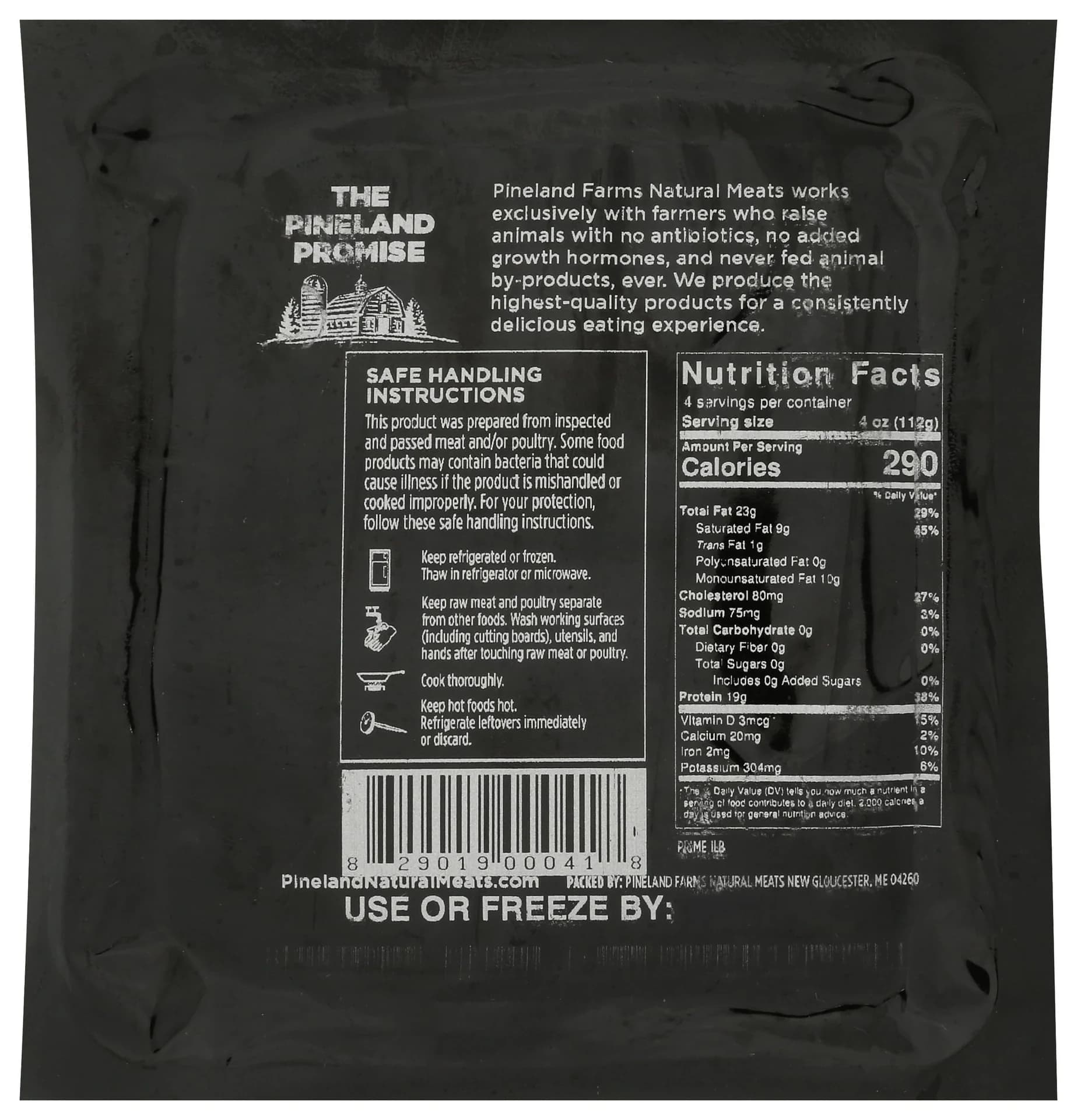 Pineland Farms Natural Meats Prime Ground Beef 80/20 — product image 2