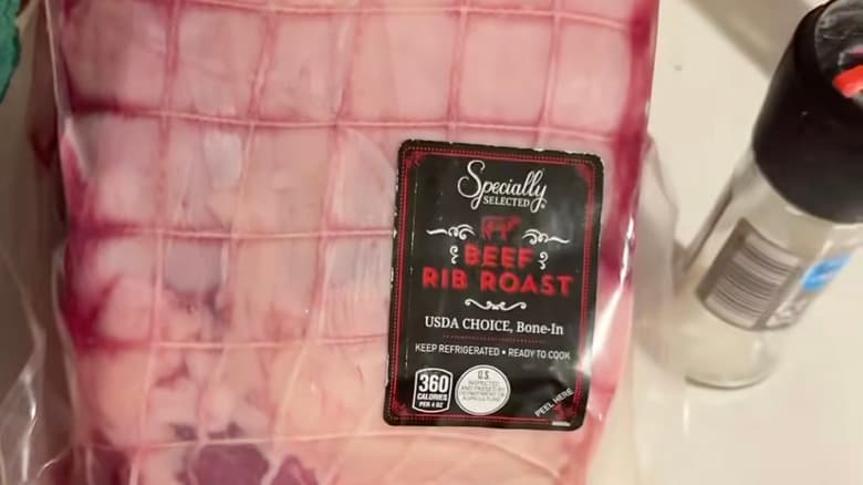 Specially Selected USDA Choice Bone In Ribeye Roast — product image 1