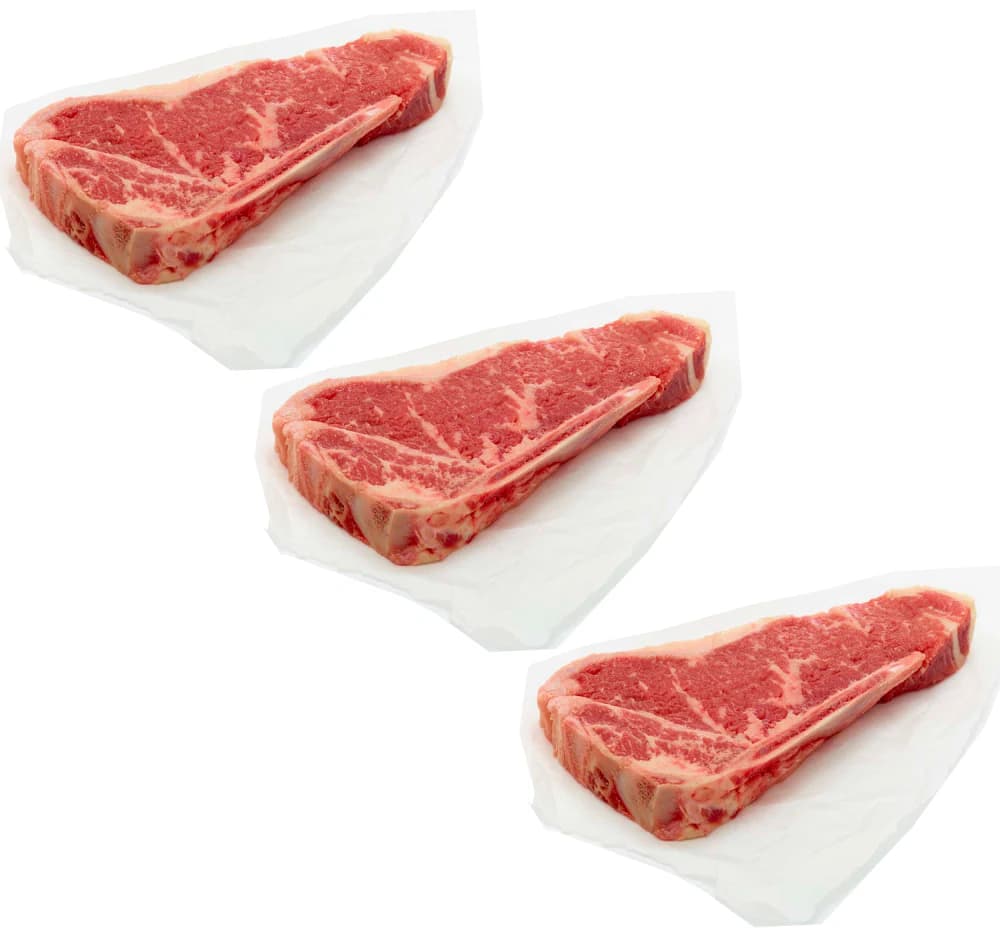 Beef Choice Top Loin Bone In Strip Steak Value Pack (About 3 Steaks per Pack) — product image 2