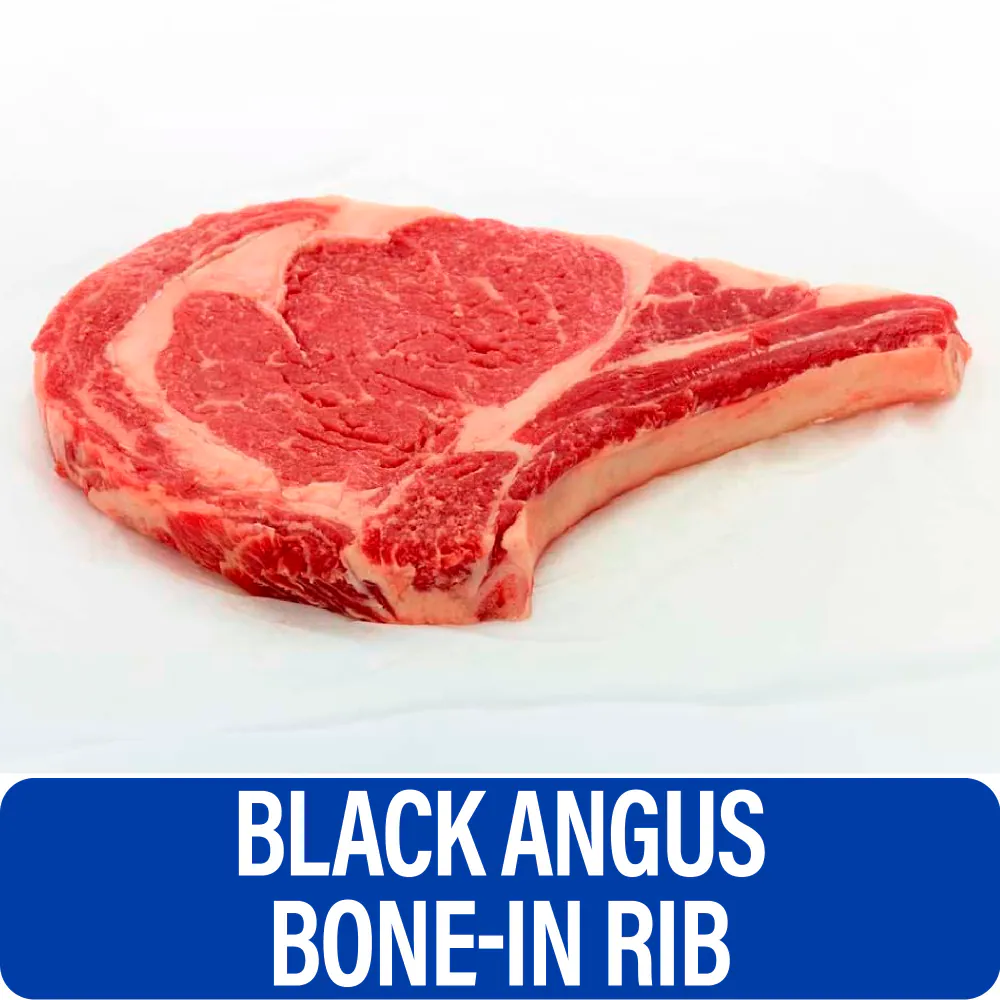Choice Black Angus Bone-In Beef Rib Steak — product image 1