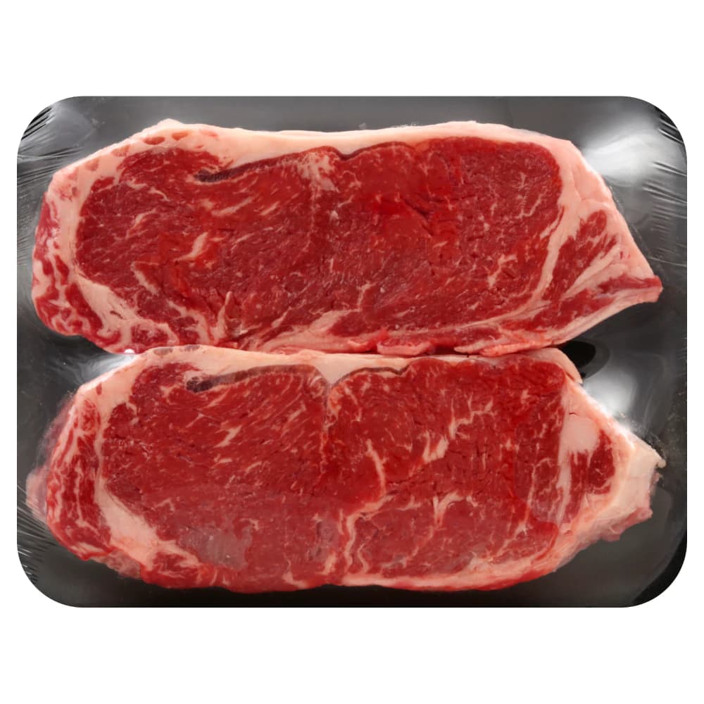 Beef Loin Boneless New York Steak, Thin Cut Family Pack — product image 1