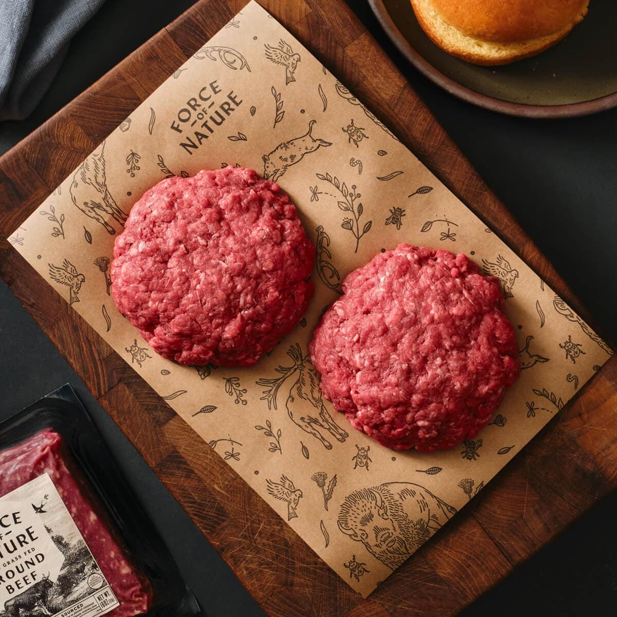 Force of Nature Meats Regenerative Ground Beef, 16 OZ — product image 4