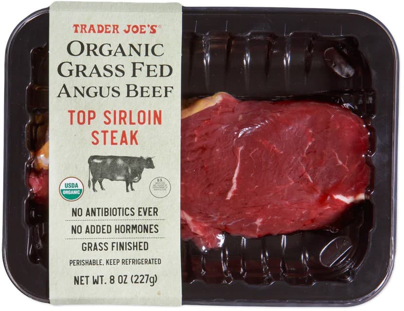Organic Grass Fed Top Sirloin Steak — product image 1