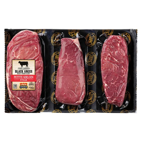 USDA Choice Black Angus Petite Sirloin Steak, per lb — product image 1