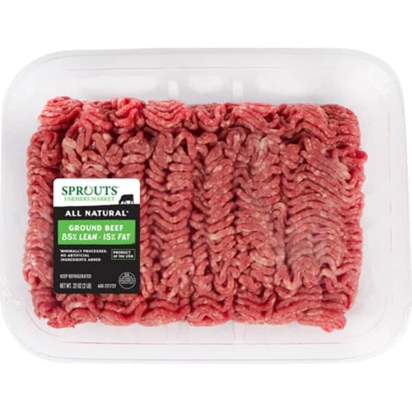 Sprouts 85% Lean Fresh Ground Beef Value Pack — product image 1