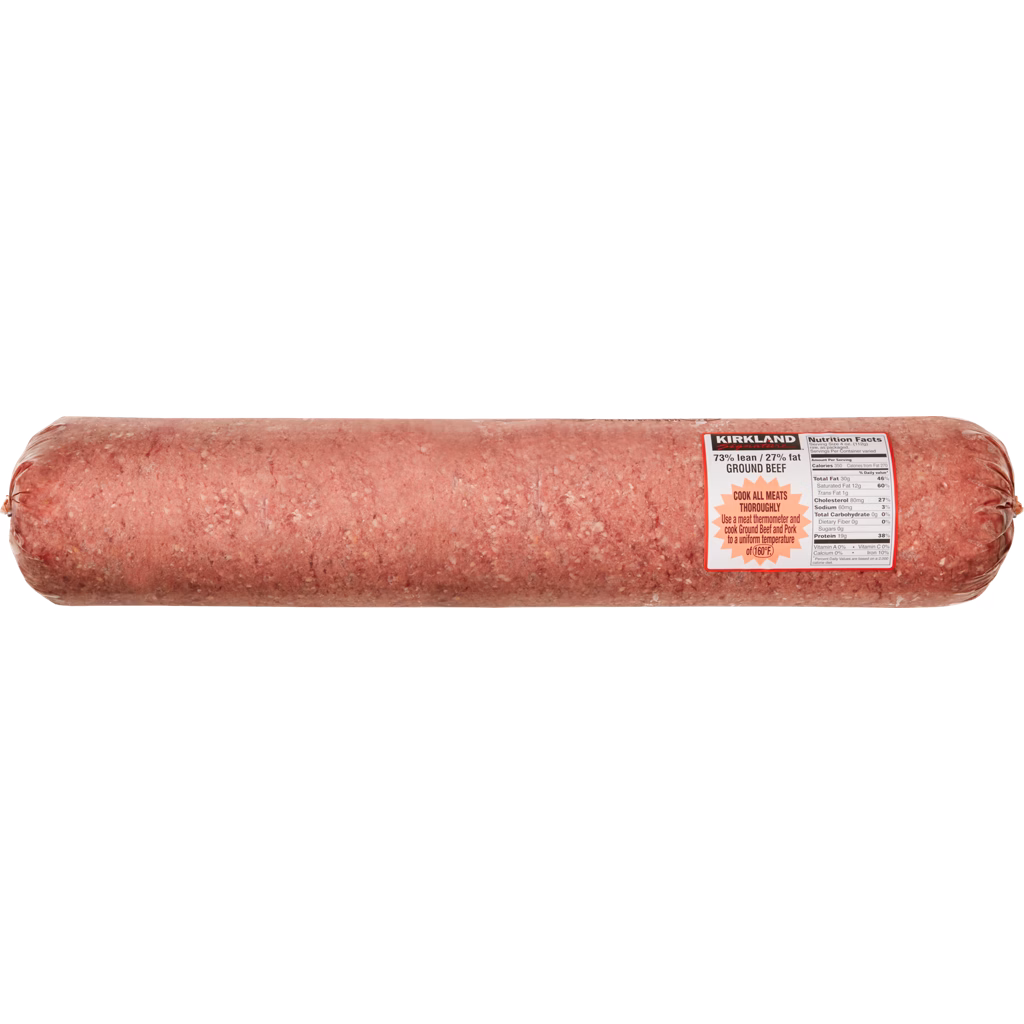 Kirkland Signature Ground Beef, 73% Lean, 10 lb avg wt — product image 1