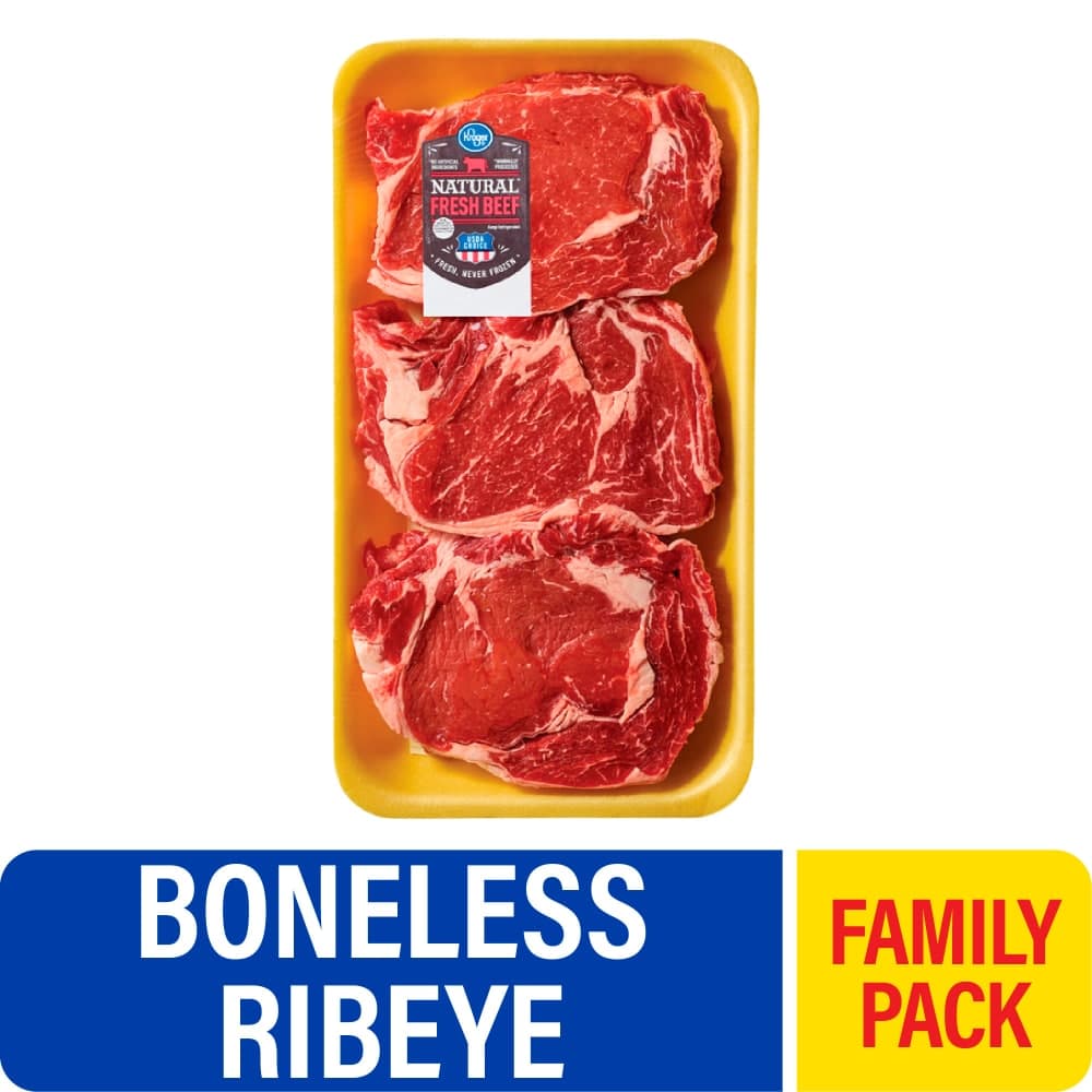 Choice Boneless Ribeye Beef Steak Family Pack (About 3-4 Steaks per Pack) — product image 2