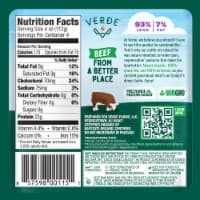 Verde® Organic Grass-Fed 93/7 Ground Beef — product image 1
