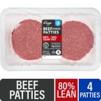 Kroger® 80/20 Ground Beef Patties — product image 1