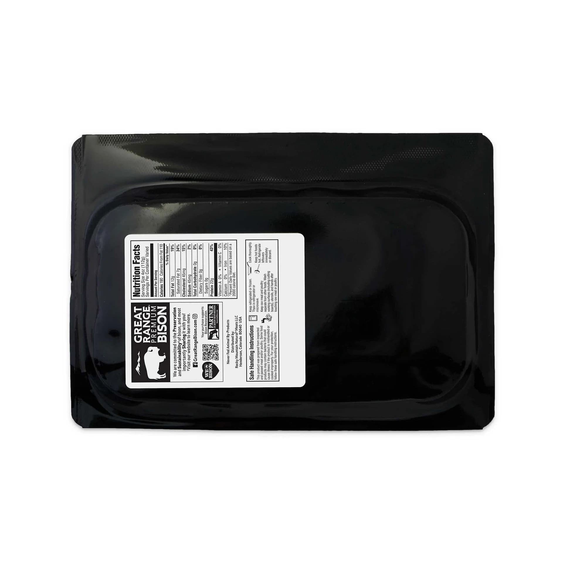 Great Range Bison Boneless Bison Ribeye Steak — product image 4