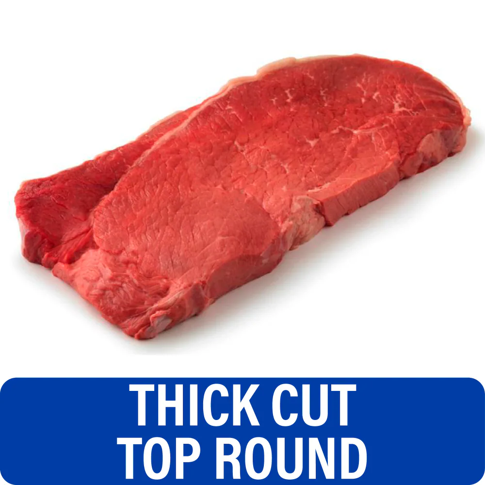Choice Boneless Thick Cut Top Round London Broil Beef (About 1 per Pack) — product image 2