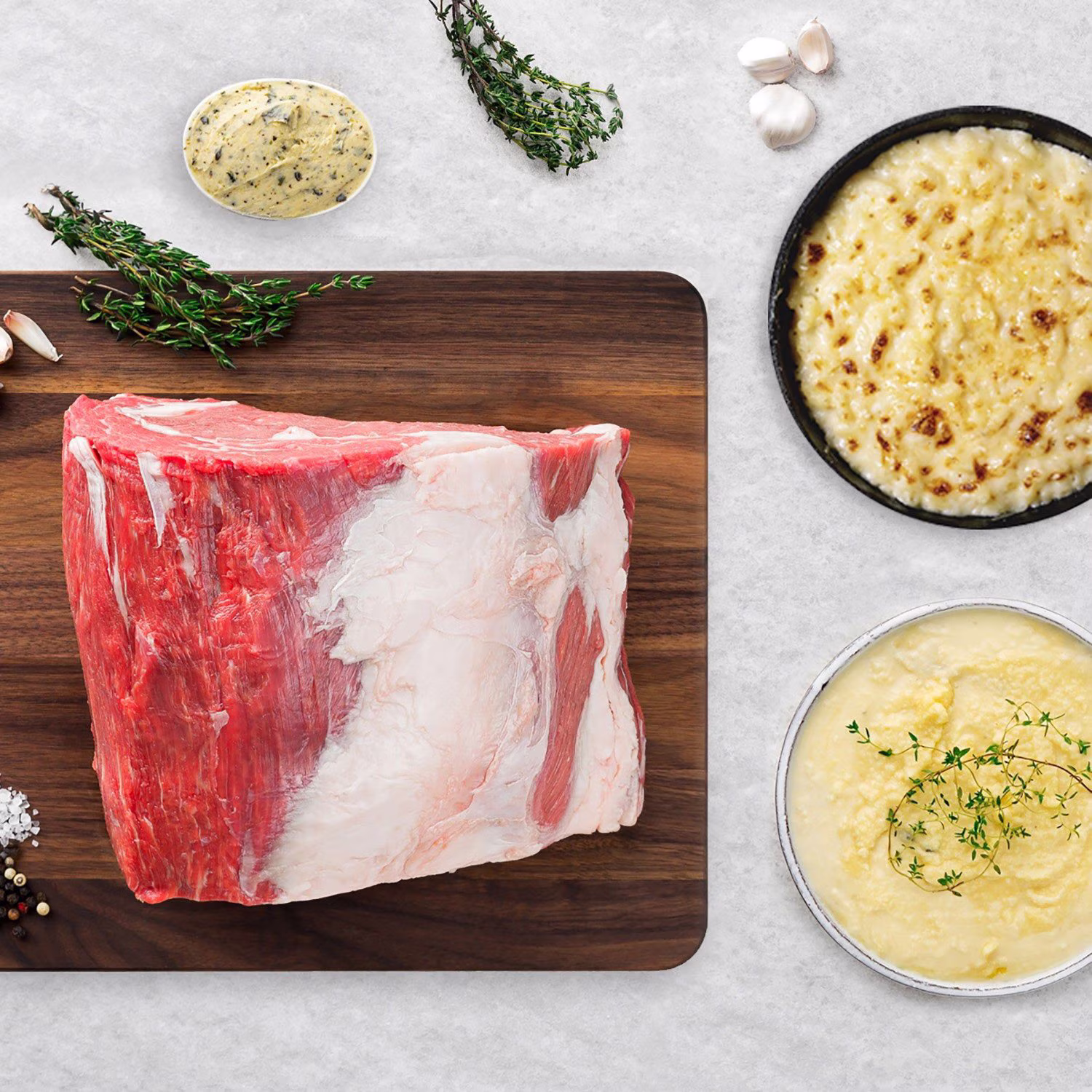 Rastelli's Black Angus boneless prime rib roast, 5 lb, in 10-lb dinner box — product image 2