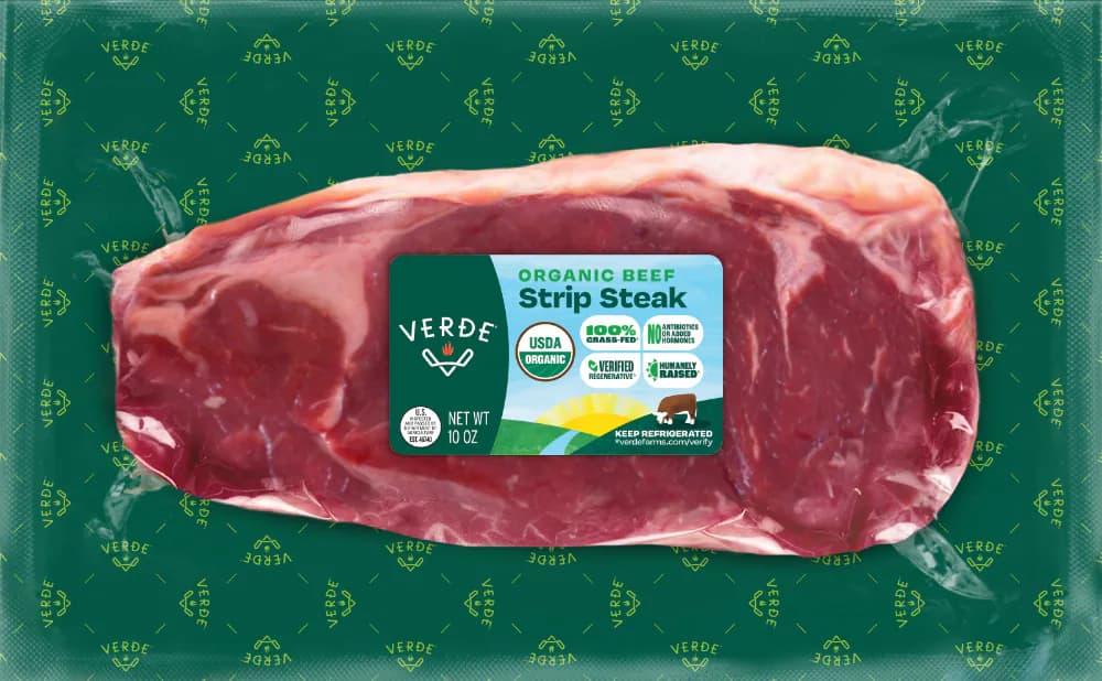 Verde® Organic Beef Strip Steak — product image 3