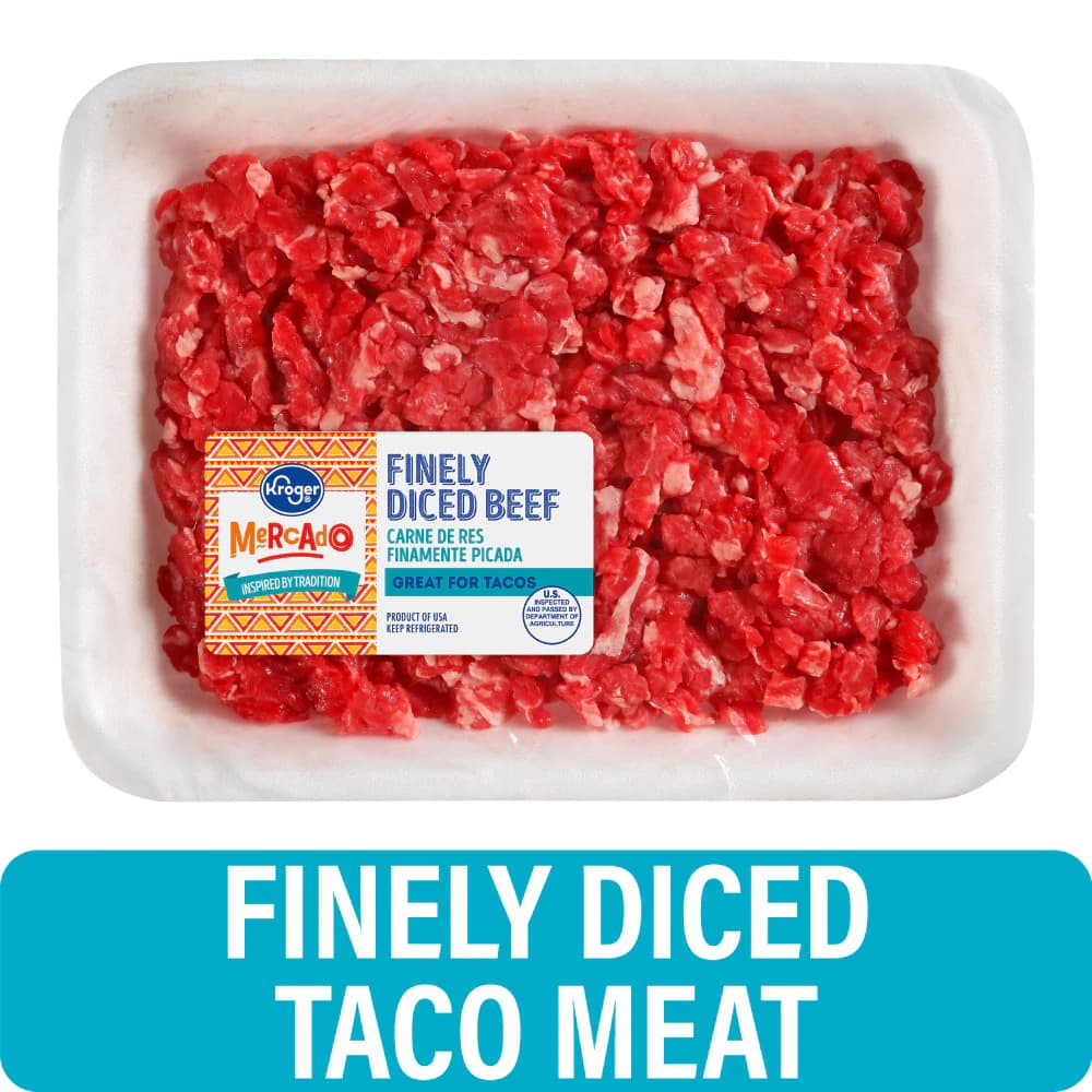 Kroger Mercado Finely Diced Beef — product image 2