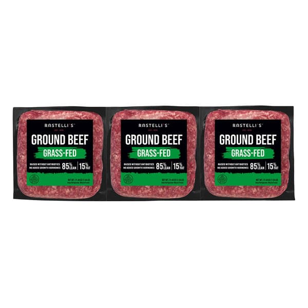 Rastelli's Grass-Fed Ground Beef, 4 lbs — product image 3