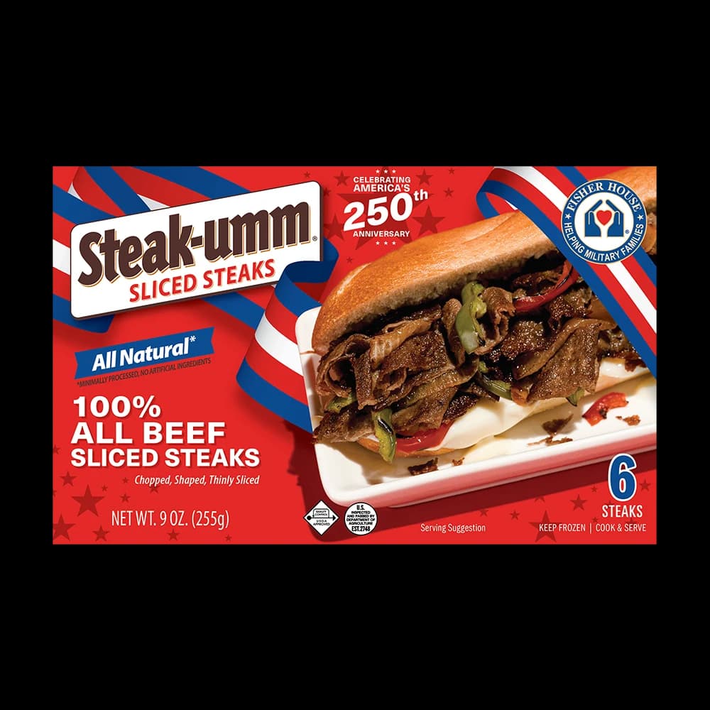 Steak-umm® All Natural 100% Beef Sandwich Steaks — product image 3